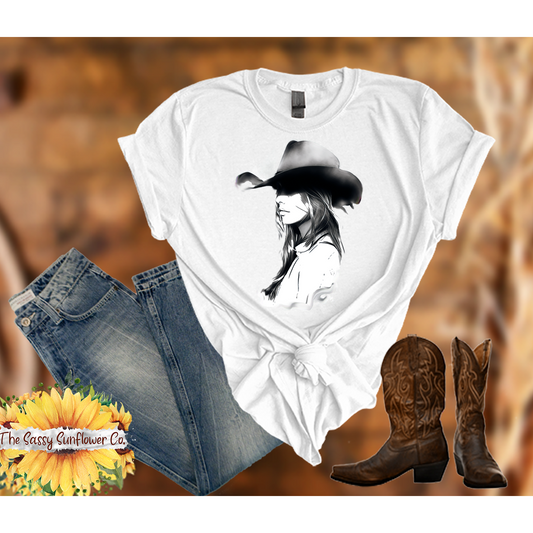 Sassy Cowgirl T Shirt-Cowgirl Attitude