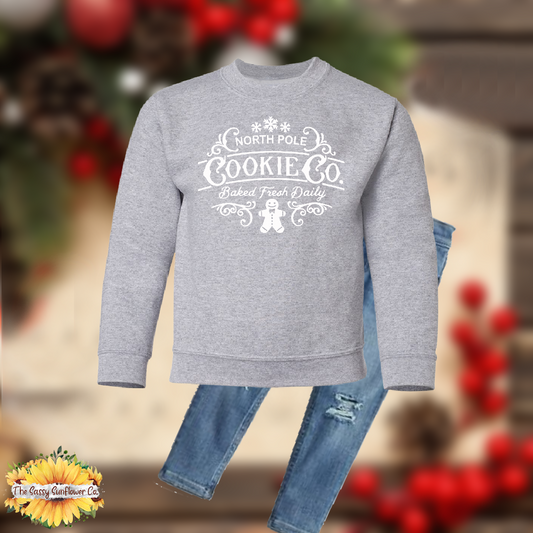 North Pole Cookie Co.- Children's/Youth Sweatshirt/Sweather