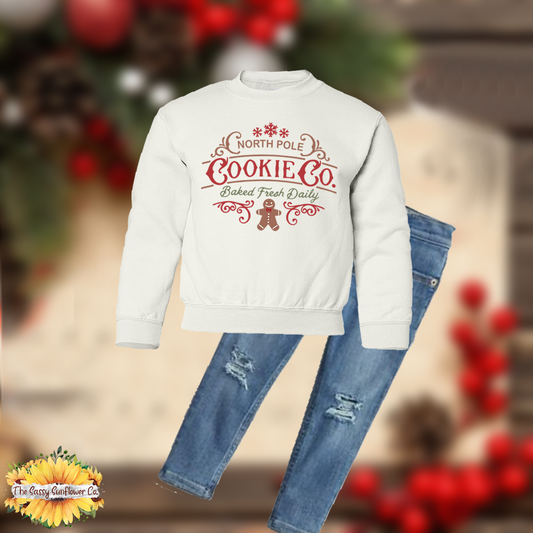 North Pole Cookie Co.- Children's/Youth Sweatshirt/Sweather