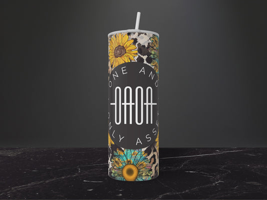 OAOA Tumbler-Sunflower and Cheetah