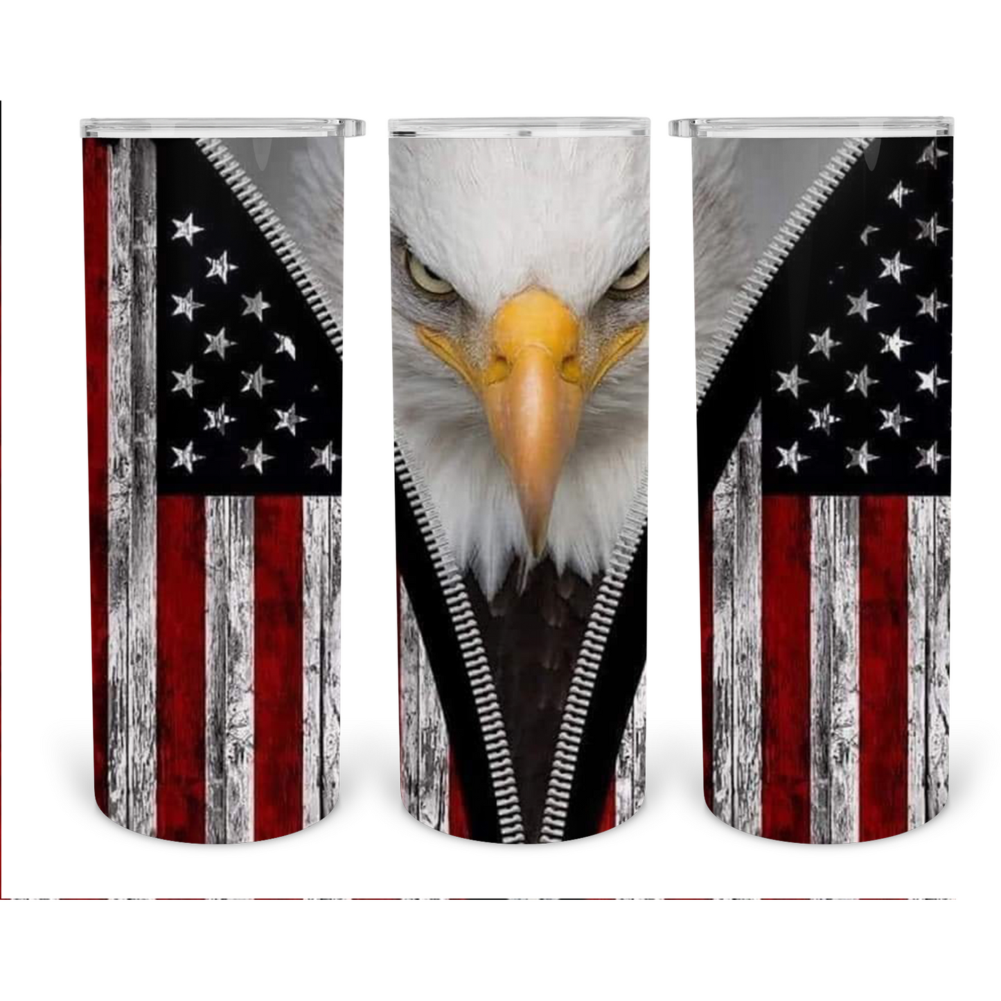 My Country-20oz Skinny Stainless Steel Tumbler