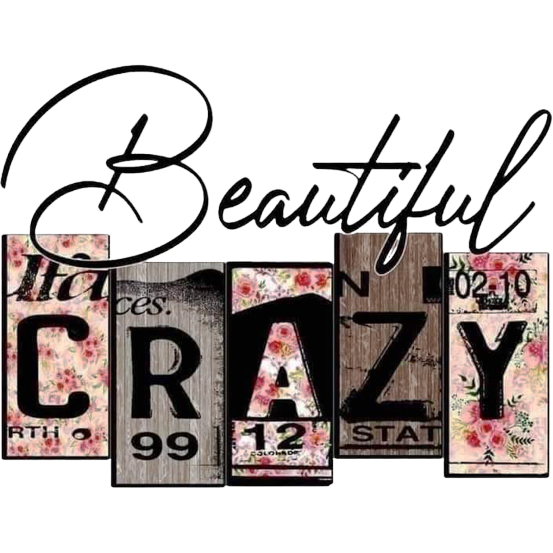 Beautiful Crazy-Custom Women's T Shirt