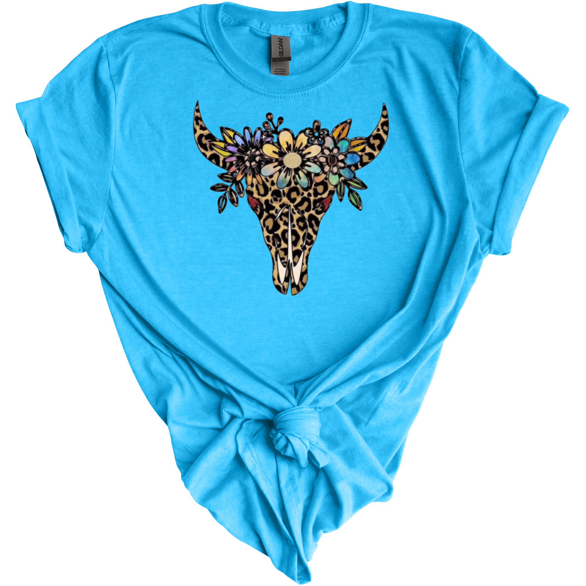 Cheetah Skull-Custom Women's T Shirt