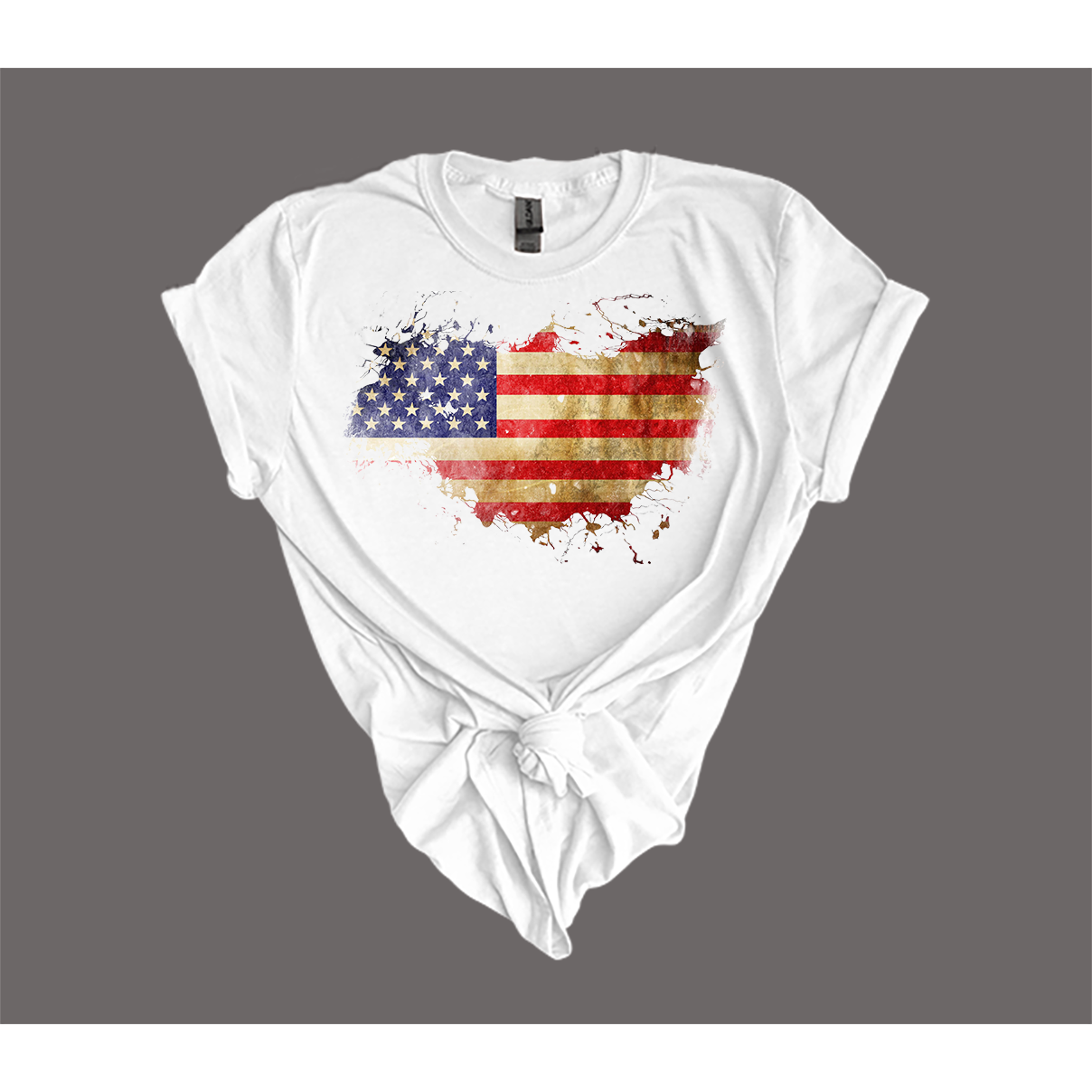 Old Glory-Custom Unisex T Shirt