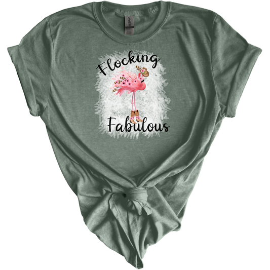 Flocking Fabulous-Womens T Shirt