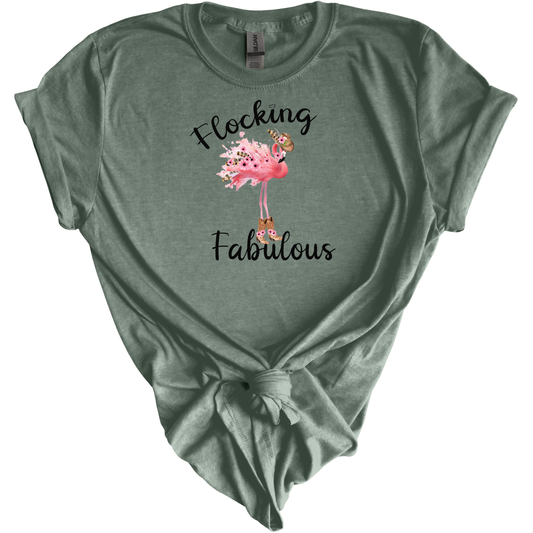 Flocking Fabulous-Womens T Shirt