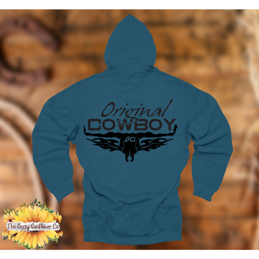 Original Cowboy-Hoodies/Blue