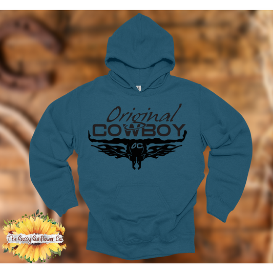 Original Cowboy-Hoodies/Blue