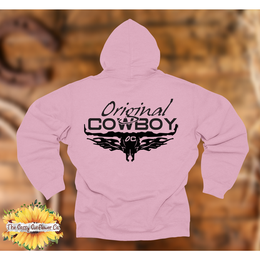 Original Cowboy-Hoodies/Light Pink