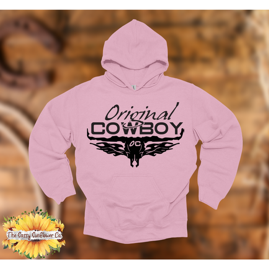 Original Cowboy-Hoodies/Light Pink