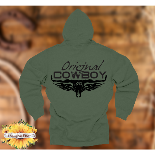 Original Cowboy-Hoodies/Military Green