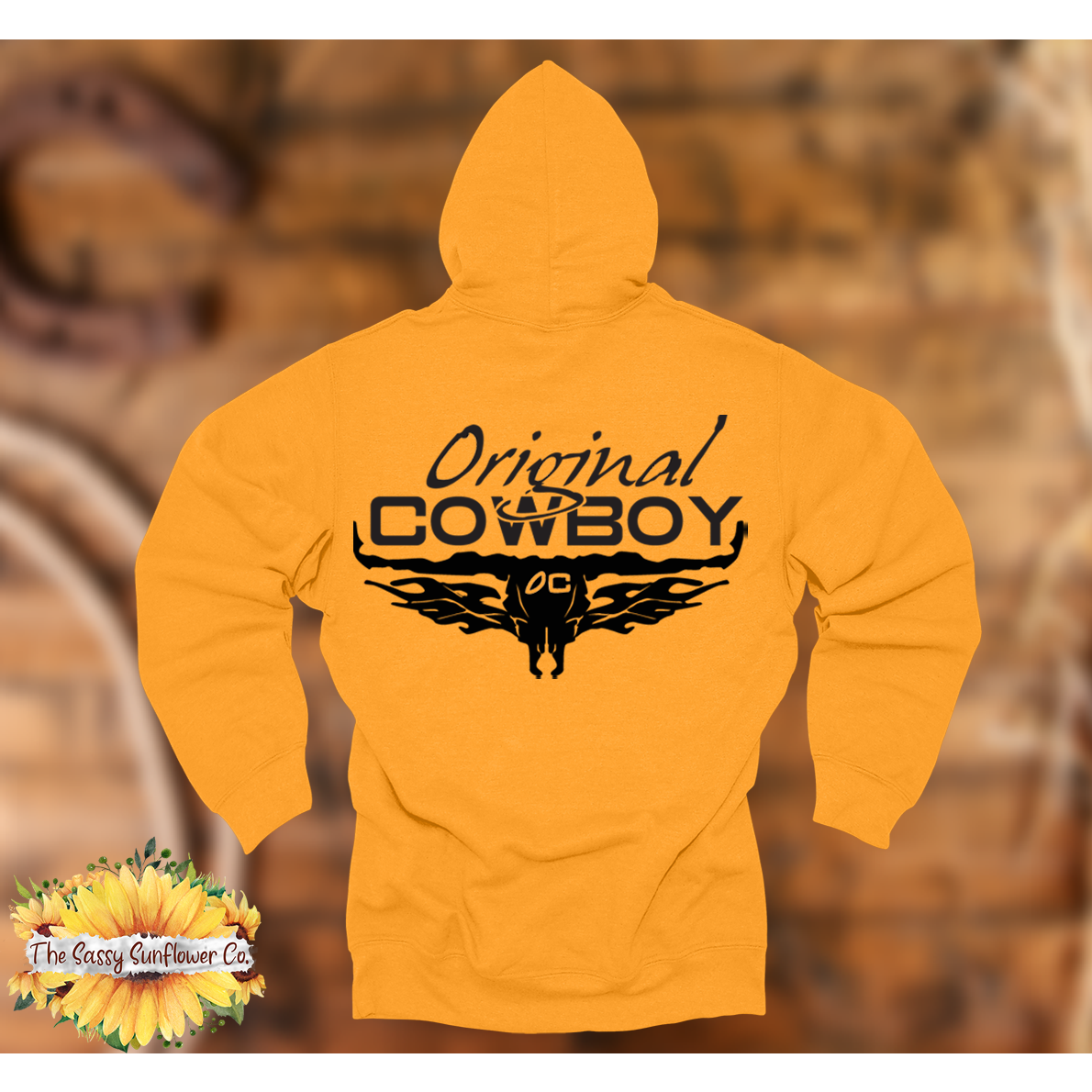 Original Cowboy-Hoodies/Orange