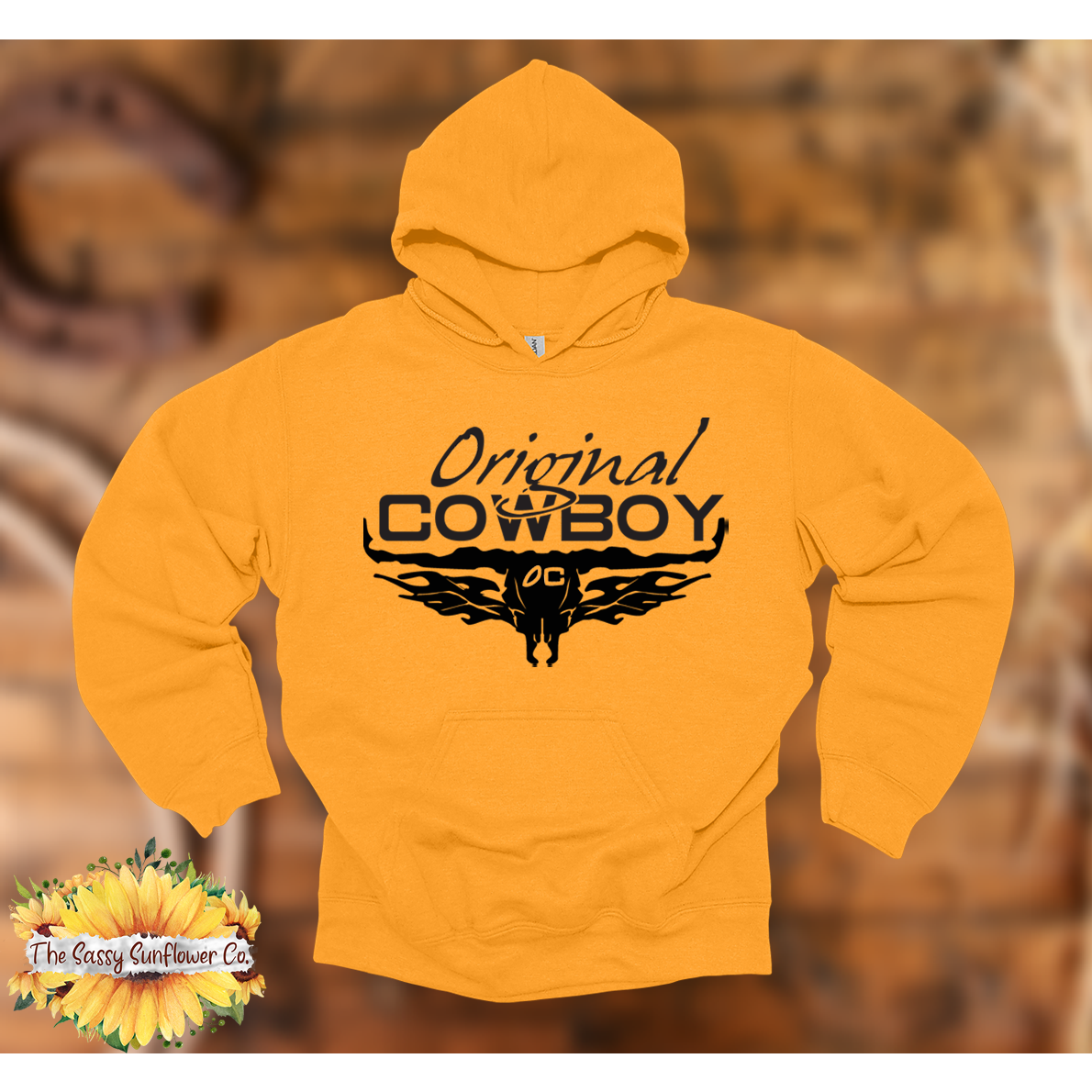 Original Cowboy-Hoodies/Orange