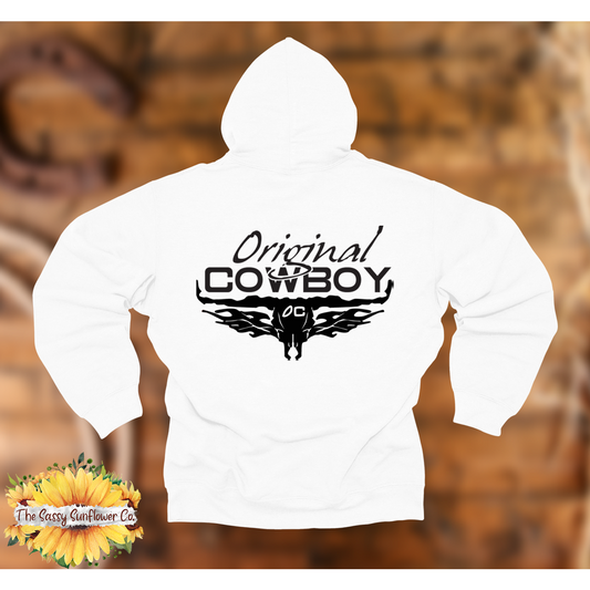 Original Cowboy-Hoodies/White