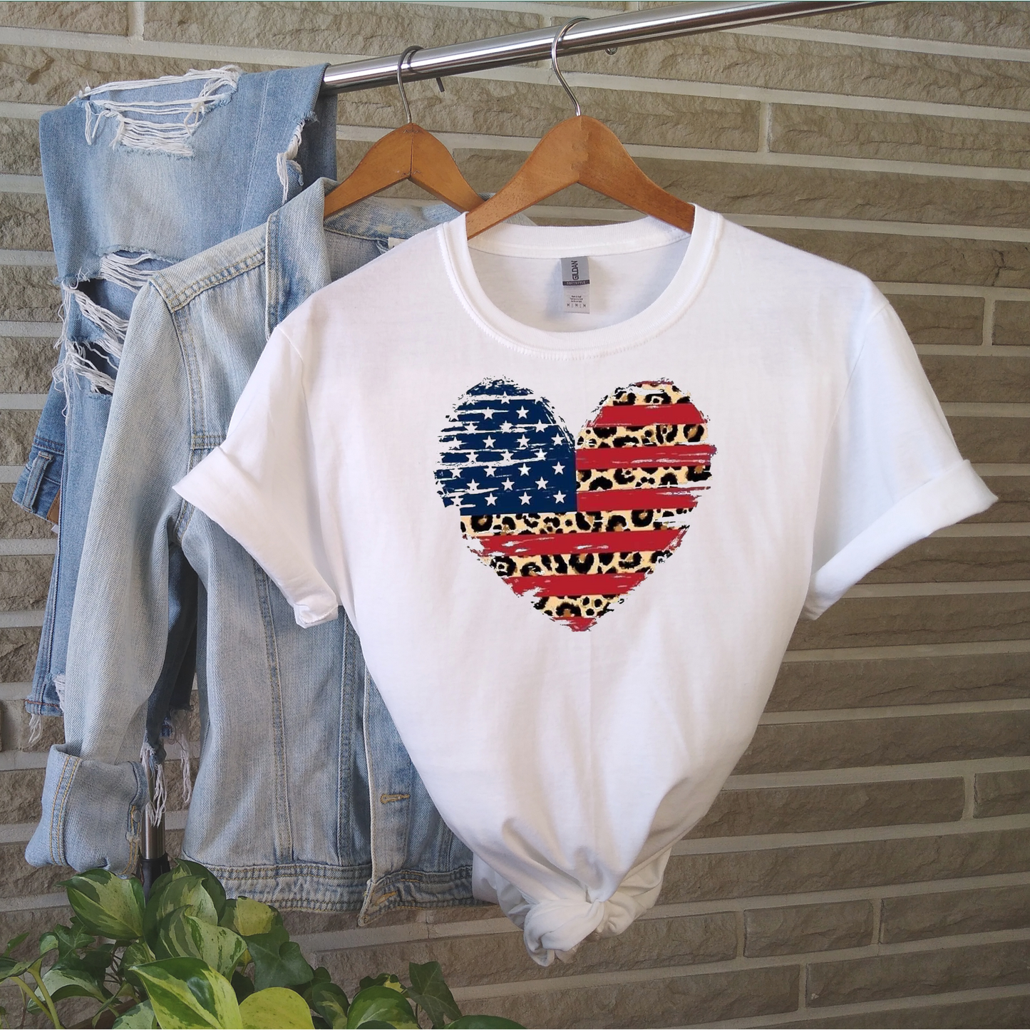 I Love the USA-Custom Unisex T Shirt