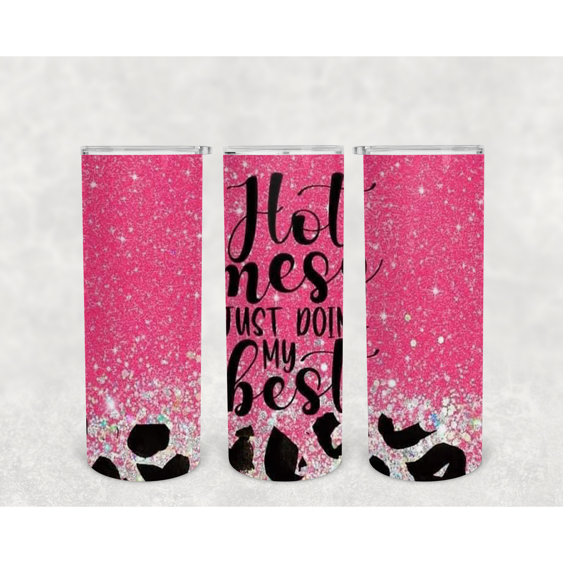 Hot Mess-20oz Skinny Stainless Steel Tumbler