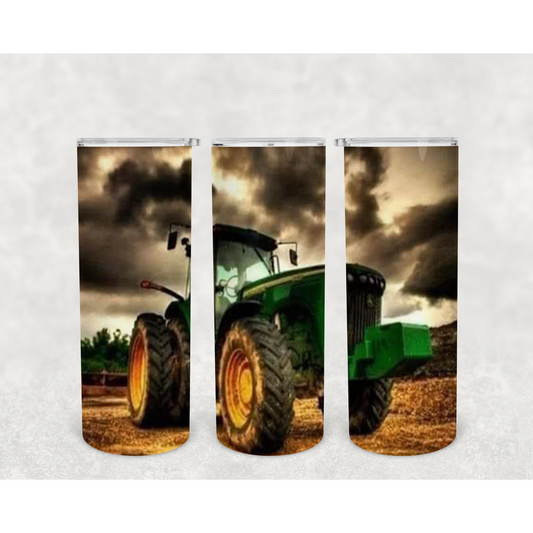 Tractor Man-20oz Skinny Stainless Steel Tumbler