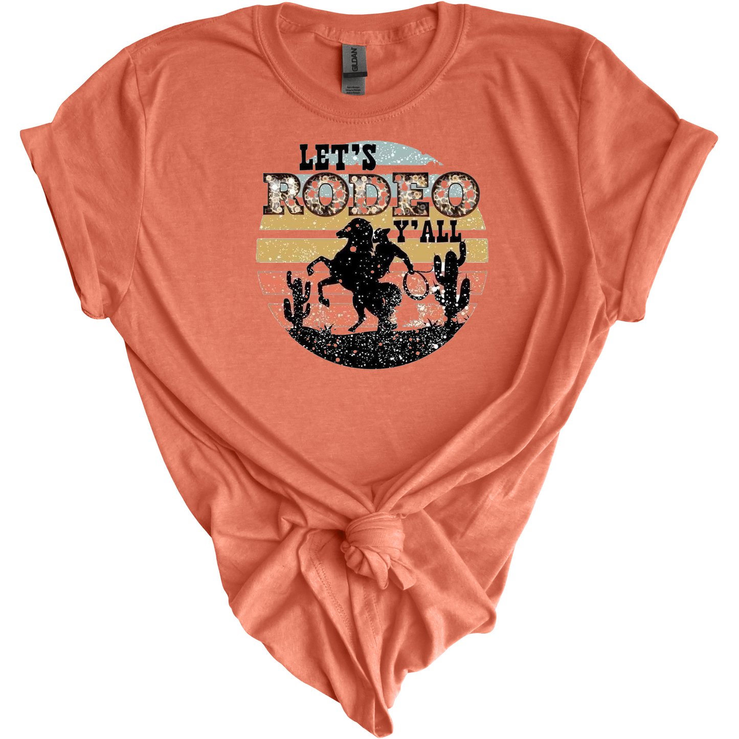 Let's Rodeo-Custom Women's T Shirt