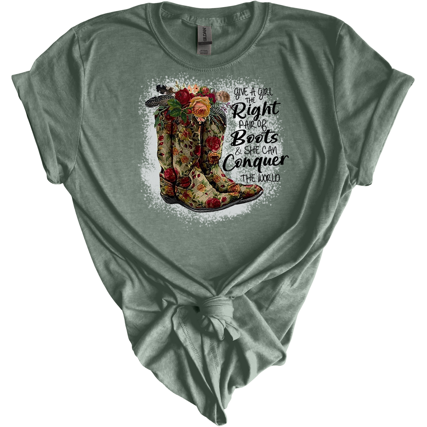 Right Boots-Custom Women's T Shirt