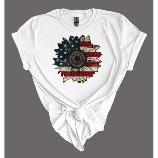 Sunflower USA Glory-Custom Unisex T Shirt