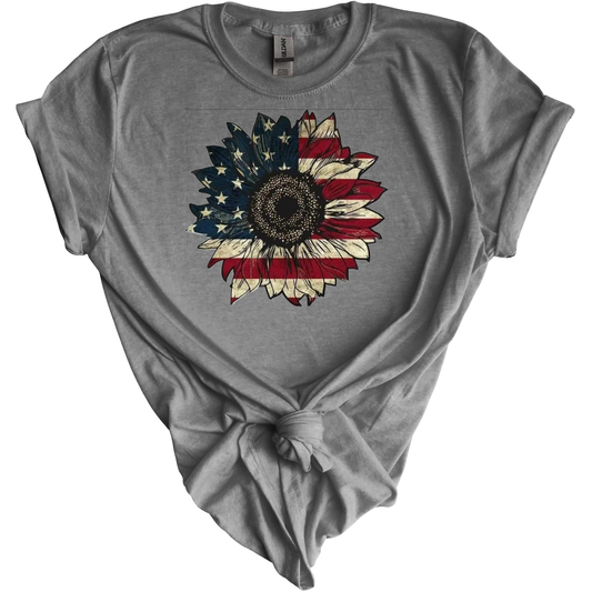 Sunflower USA Glory-Custom Unisex T Shirt