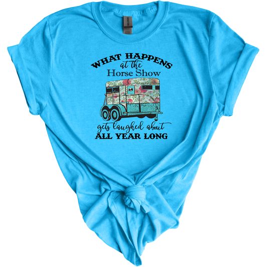 What Happens-Custom Women's T Shirt