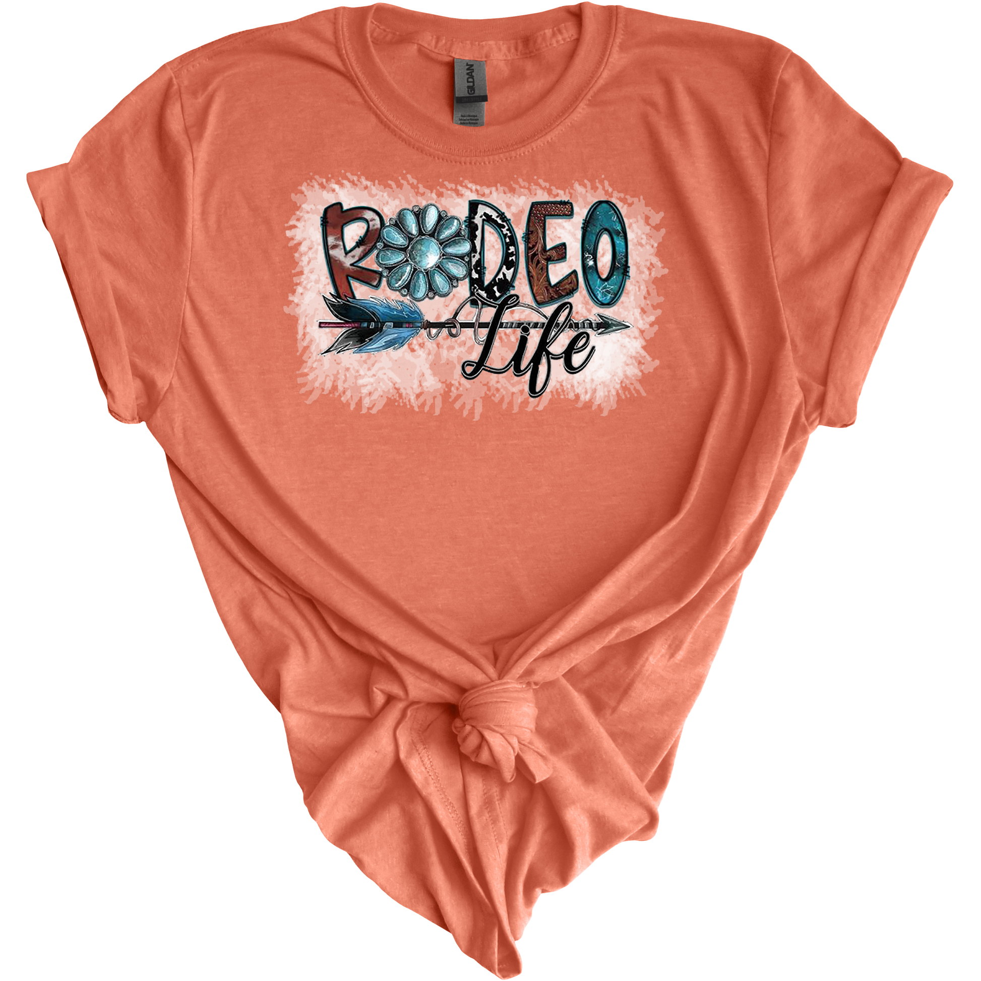 Rodeo Life-Bleached Women's T Shirt